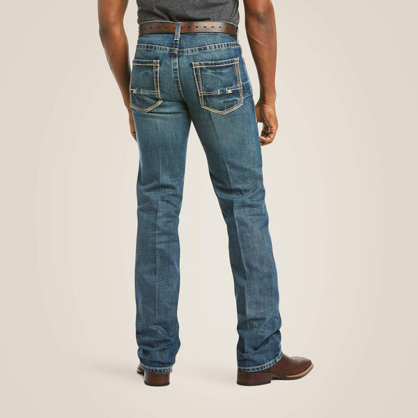 MENS ARIAT M5 SLIM BOUNDARY STKBL STRAIGHT LEG JEAN