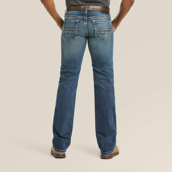 MENS ARIAT M7 SLIM FIT STRAIGHT LEG DENIM JEANS COLTRANE
