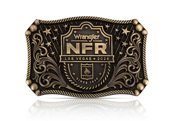 AB NATIONAL FINAL RODEO 2026 BUCKLE
