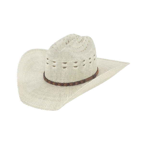 BENT RAIL STRAW HAT BLAINE IVORY/BROWN