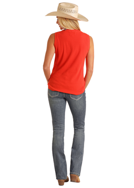 JUNIORS GRAPHIC PRINCESS SEAM TANK