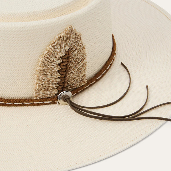 OASIS STRAW STETSON HAT