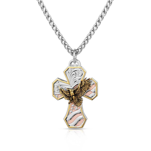 High Praise American Made Cross Necklace
