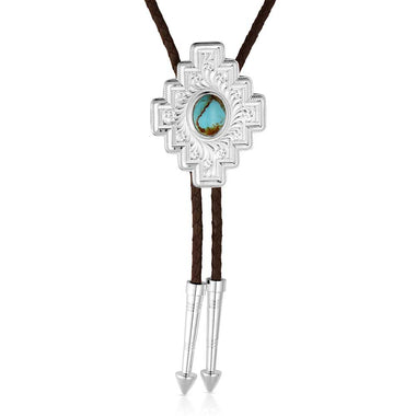 Santa Fe Turquoise Bolo Tie