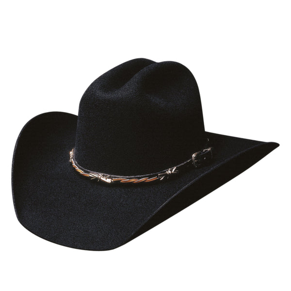 BUCKAROO 6X BLACK FELT HAT