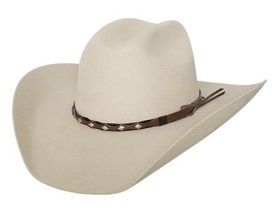 BUCKSKIN TRUE WEST 8X FUR BLEND HAT