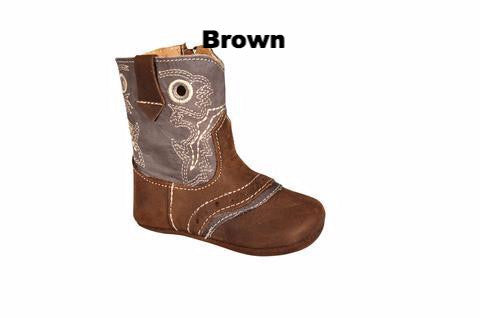 BABY REDHAWK LEATHER BOOTS