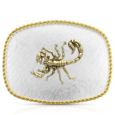 RIPPLING WATERS-SCORPION BELT BUCKLE