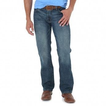 MENS RETRO SLIM BOOTCUT JEANS