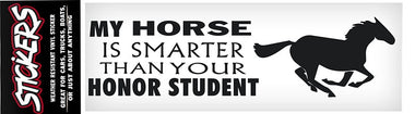MY HORSE IS SMARTER THAN