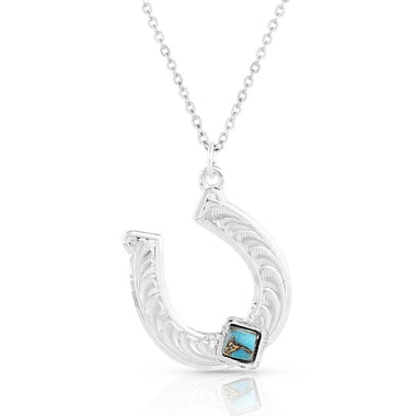 Montana Diamond Horseshoe Necklace