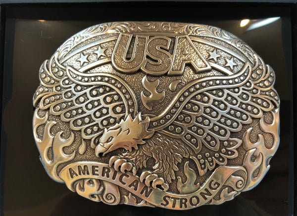 USA AMERICAN STRONG BUCKLE